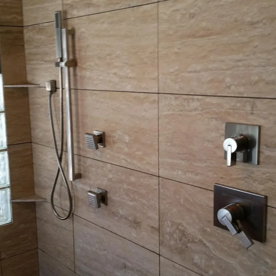 Shower fixture installation for Water Heater Replacement in DeLand